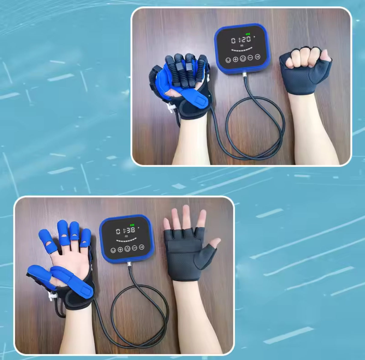 Rehabilitation Robot Gloves Rehabilitation Training Glove Finger Care Hand Function Training Gloves for Stroke