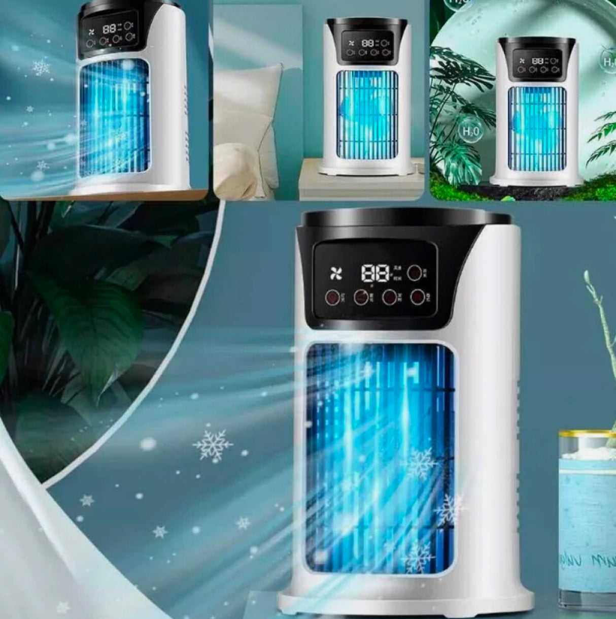 Portable Mini Air Conditioner Cooler Fan Water Cooling Conditioning Air AUS