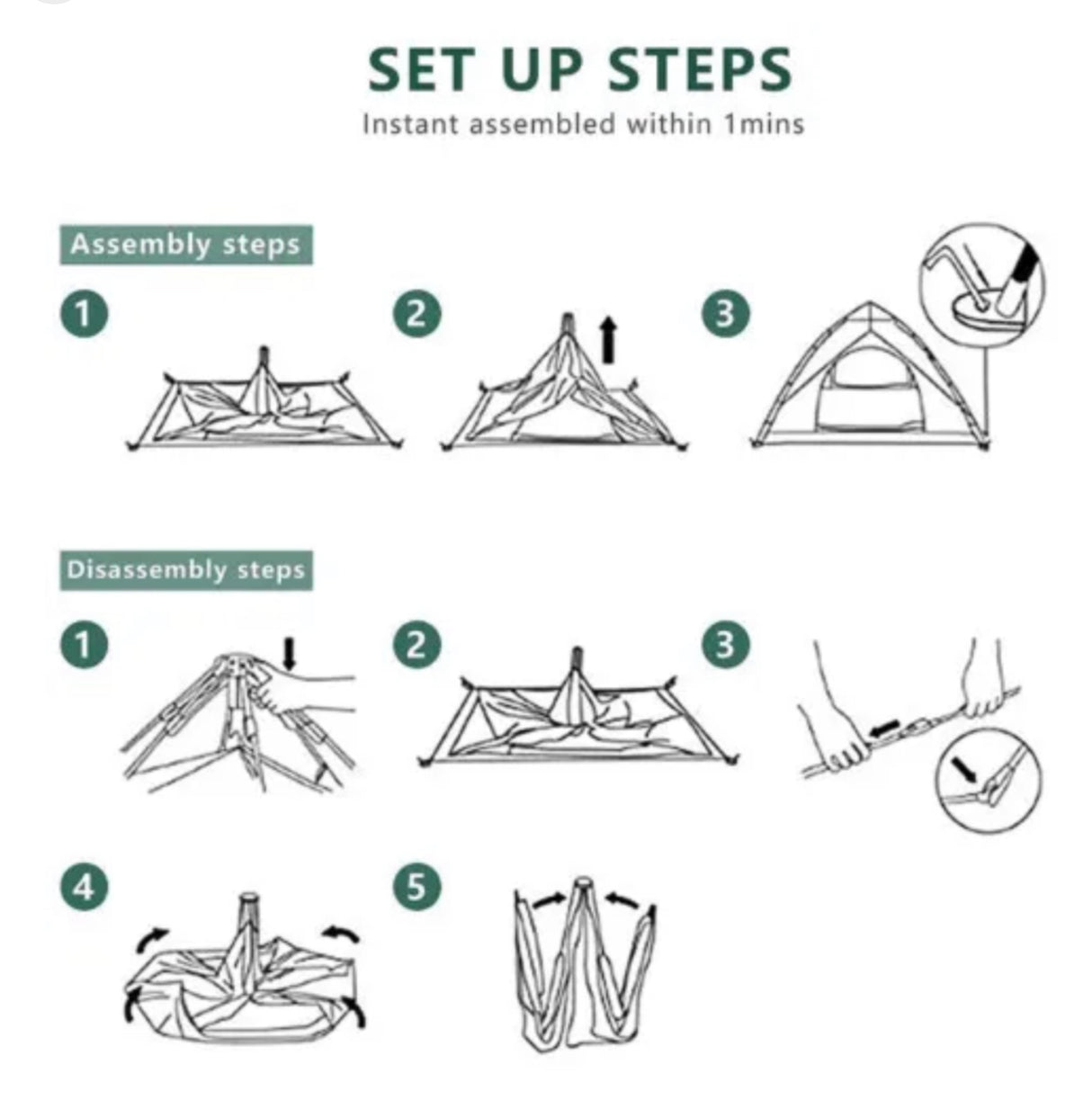 4-5 People Waterproof Automatic Outdoor Instant Pop Up Camping Tent UV Protect