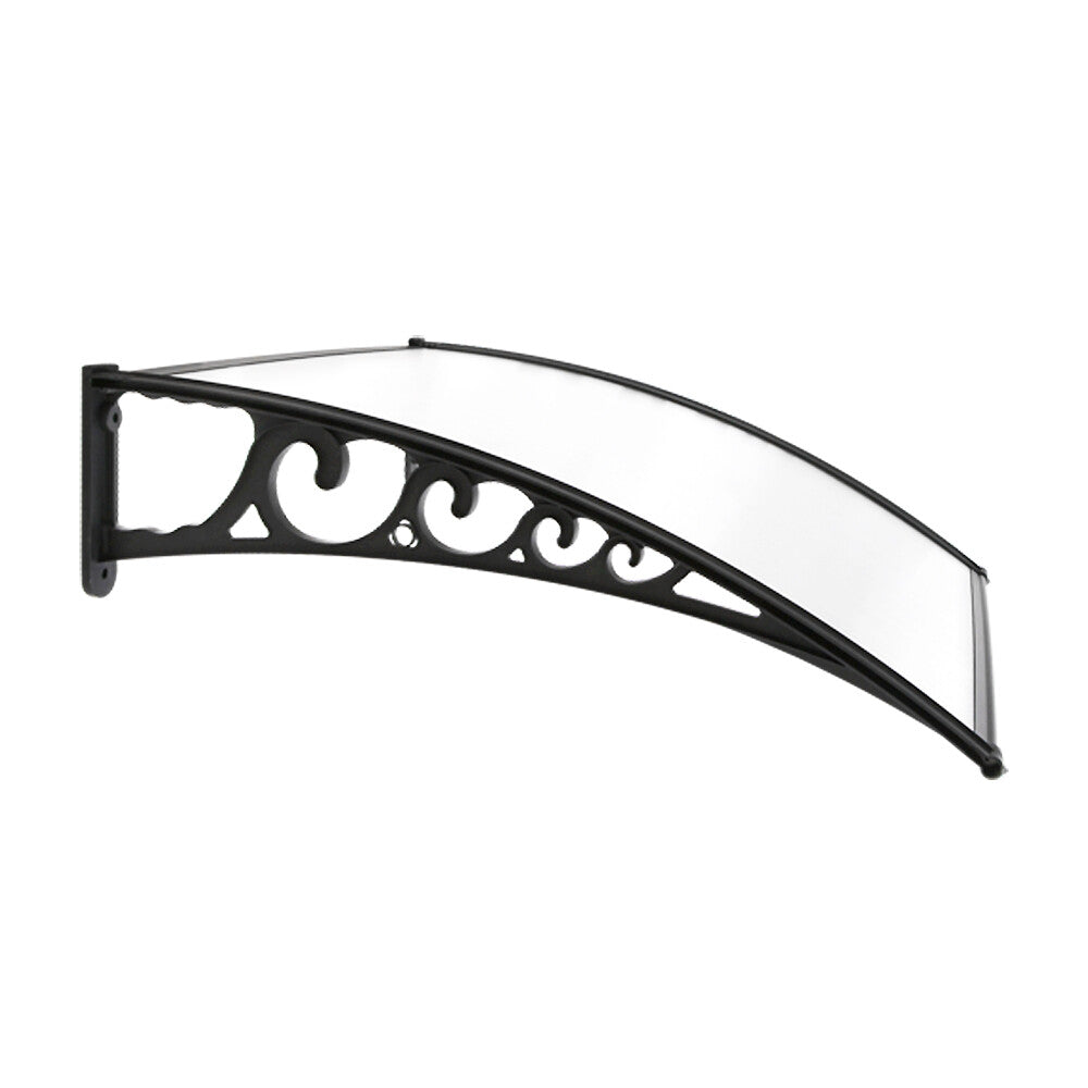 Window Door Awning 1mx3m Transparent