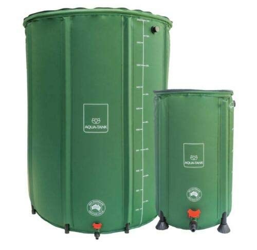 Aqua-Tank 50L 100L 225L 400L 750L 1000L Rain Water Tank Hydroponic Flexible Portable Nutrient Reservoir Flexi Barrel⦠(100L)