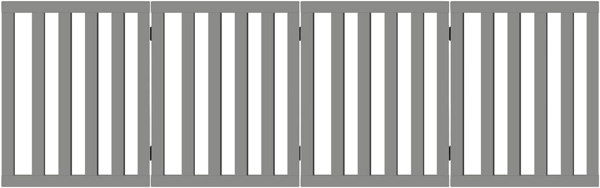 Foldable Dog Gate Wooden Pet Fence