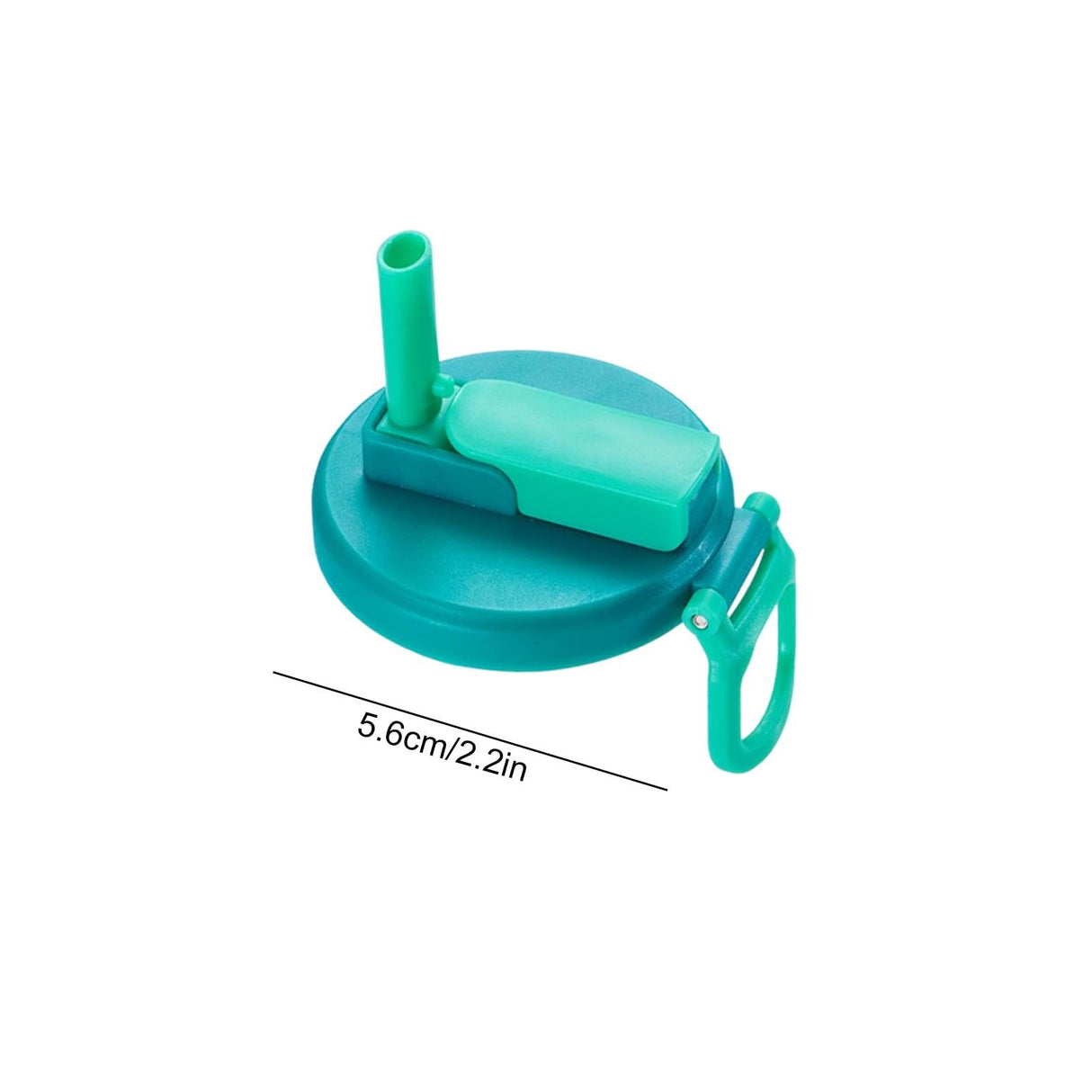 4 Pack Can Covers with Straws, Silicone Soda Can Toppers, Leakproof Can Lids for Kids, Reusable Staw Can Covers for Soda, Beverage