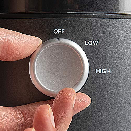 NutriBullet Juicer, Dark Grey, Juicer, High Speed Centrifugal Juicer with 800w Motor, Two Speeds, 1.5L Pulp Basin, 800ml Juice Container (NBJ07100)