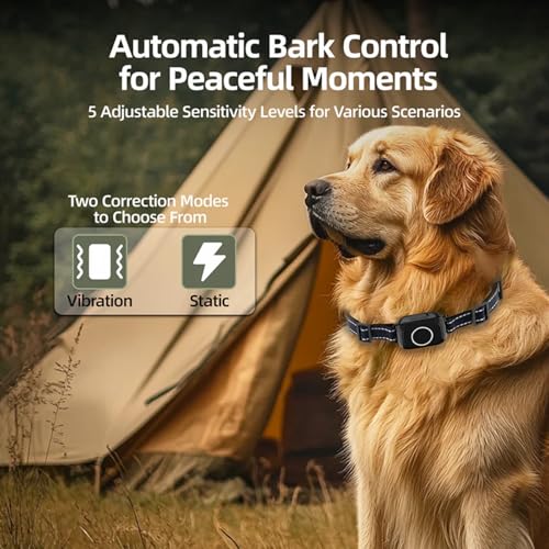 Automatic bark control with adjustable sensitivity
