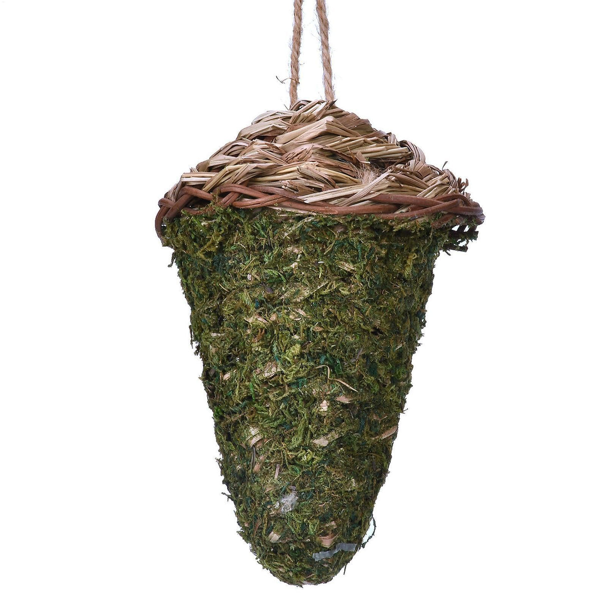 Natural Hummingbird Nest, Grass Bird House, Breathable Handwoven Protection, Hummingbird Sleeping Bags, Dangling Bird Houses for Branches, Tree
