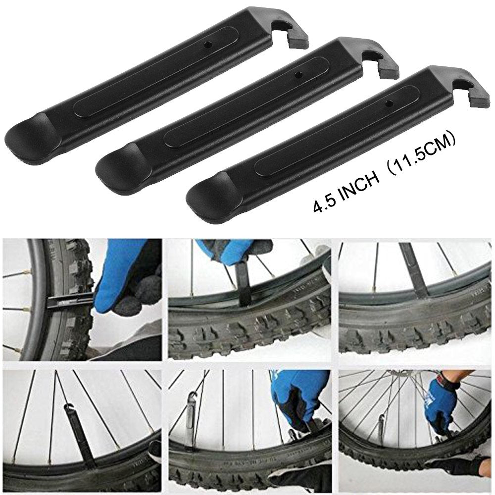 A35 Bike Repair Kit - 120 PSI Mini Pump & 16 in 1 Bicycle Multi Tool with Handy Bag Included Glueless Tire Tube Patches & Tire Levers