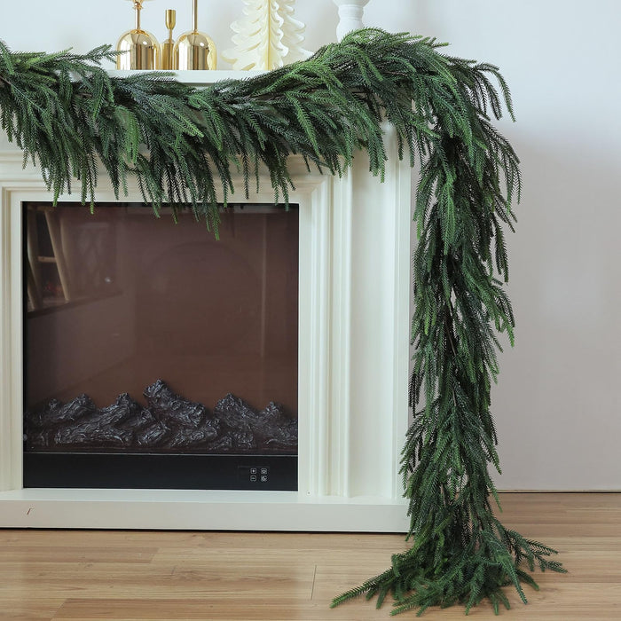 1.8 m Artificial Norfolk Pine Christmas Garland