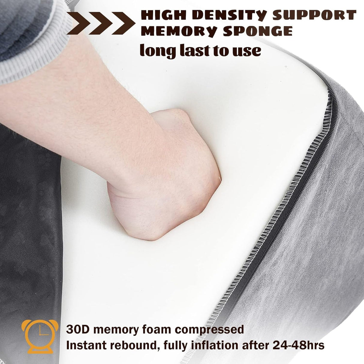 Dog Stairs for Small Dogs- Dog Steps Stairs Ramps for Bed Couch, 4-Step Pet Stairs Detachable Dog Ramps Pet Ladder for High Couch and Bed, Durable Non-Slip for Cats Doggy Puppy (Gray)