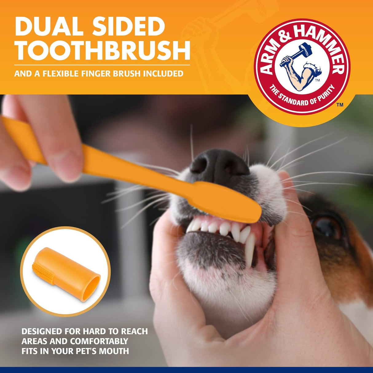 Arm & Hammer Beef Flavor Tartar Control Dental Kit for Dogs