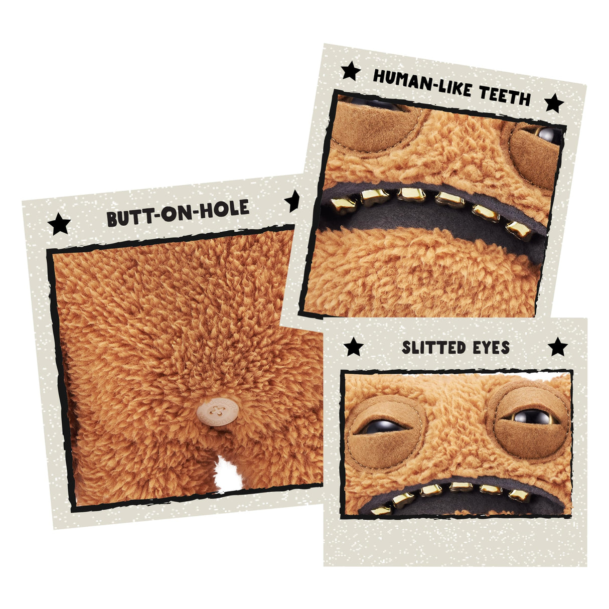 Fuggler-Gold 9"-Series 1-Plush(Gnawing Terror - Teeth)