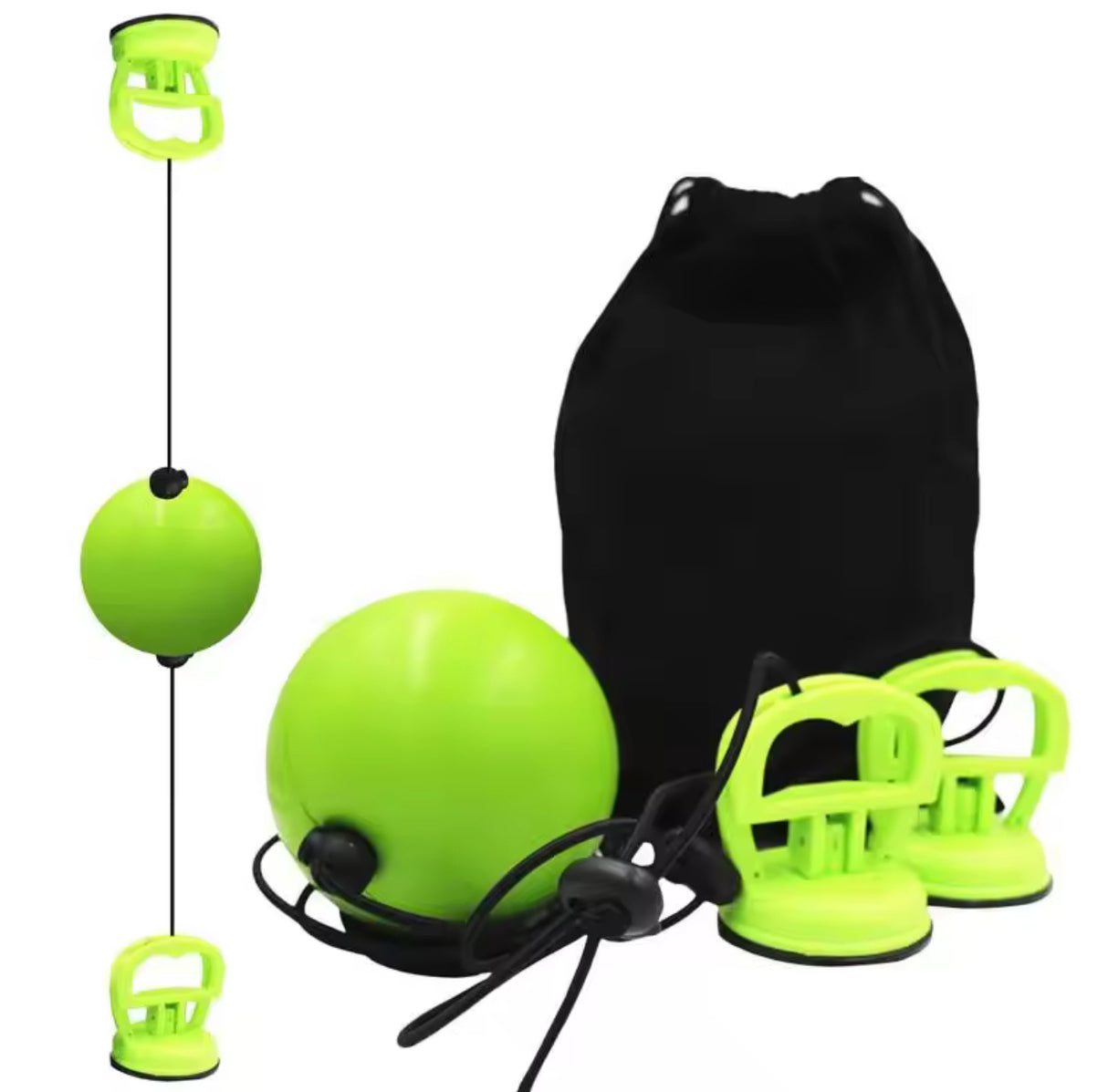 Boxing Speed Ball Multifunctional Suction Cup Punching Training Ball Fitness Accessories For Home Gym Improve Coordination