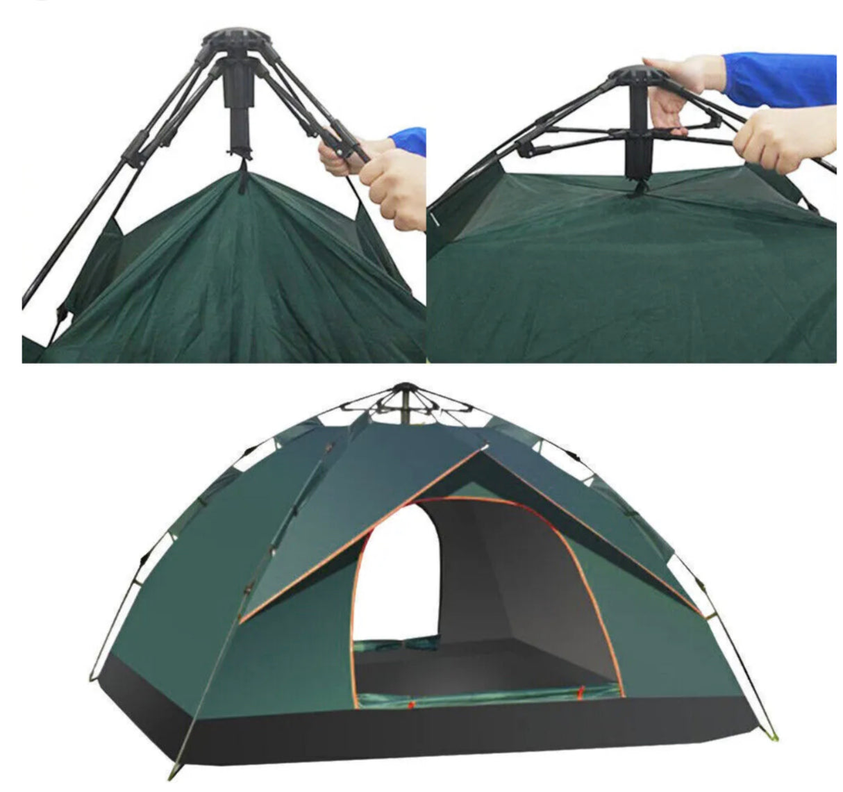 4-5 People Waterproof Automatic Outdoor Instant Pop Up Camping Tent UV Protect