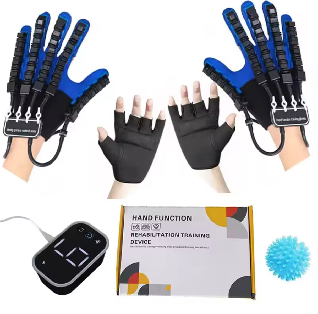Rehabilitation Robot Gloves Rehabilitation Training Glove Finger Care Hand Function Training Gloves for Stroke