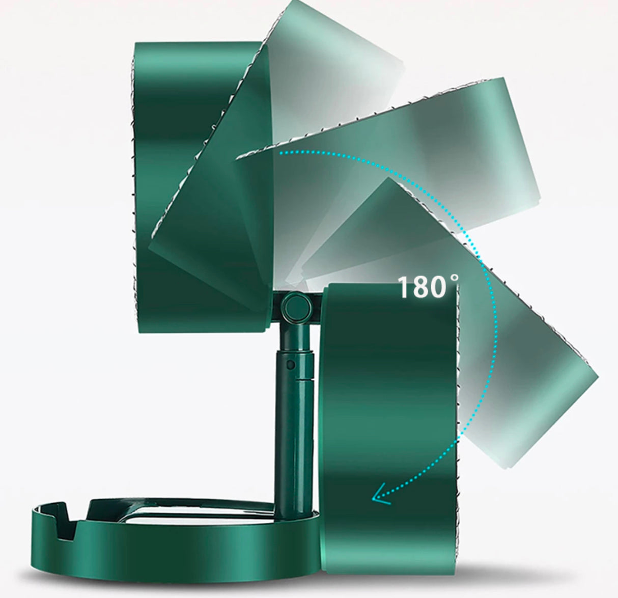 Portable Electric Heater Fan 1000W PTC Fast Heating Ceramic Home Office Travel