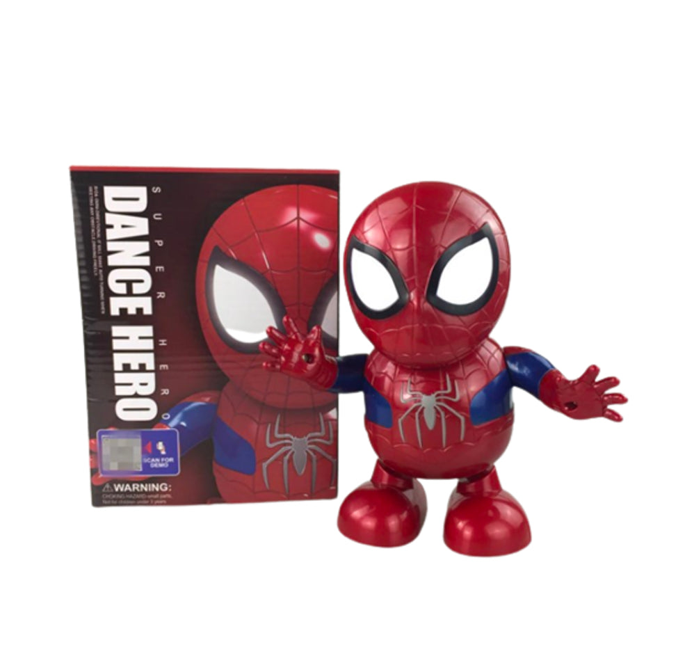 Dancing Spidey Robot Musical Toy with Lights and Music toy children doll gift