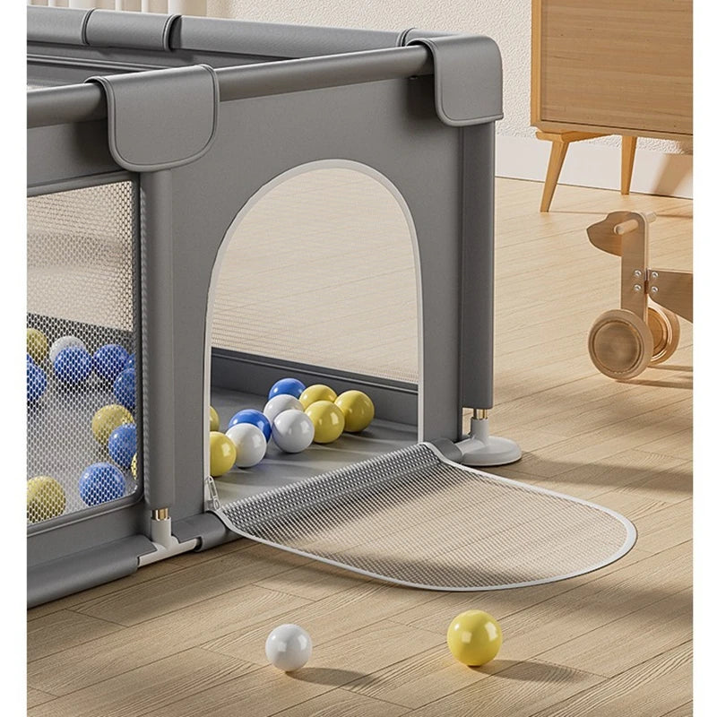 Baby Playpen for Children Play Area Baby Playground Safety Barriers Basketball Baby Activity Gym Child Fence Ball Box Game
