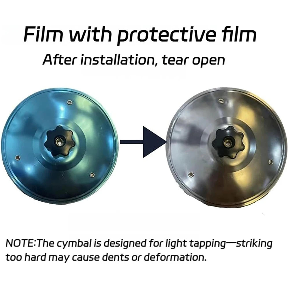 Car Cymbal Air Vent Mini Drum