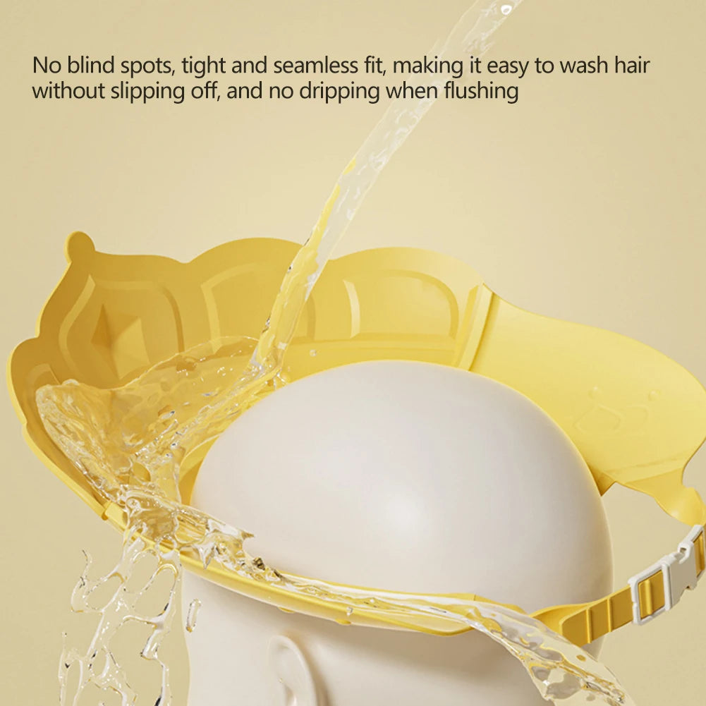 Adjustable Children’s Crown Shampoo Visor – 8 Designs