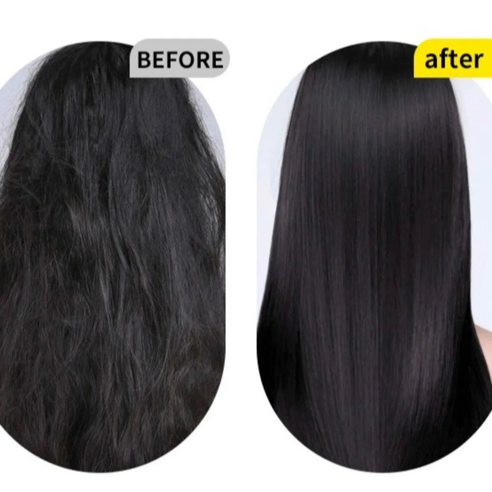 Mini Electric Heating Hair Straightener Brush Portable Hairdressing Tool Cordless Hair Straightener Comb Rechargeable