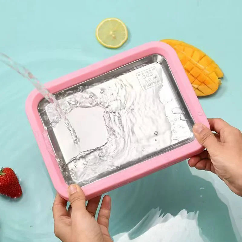 New Ice Cream Maker Stir Fry Yogurt Machine Handmade DIY Ice Cream Roll Sweet Spot Cold Plate Summer Ice Cream Tool Household