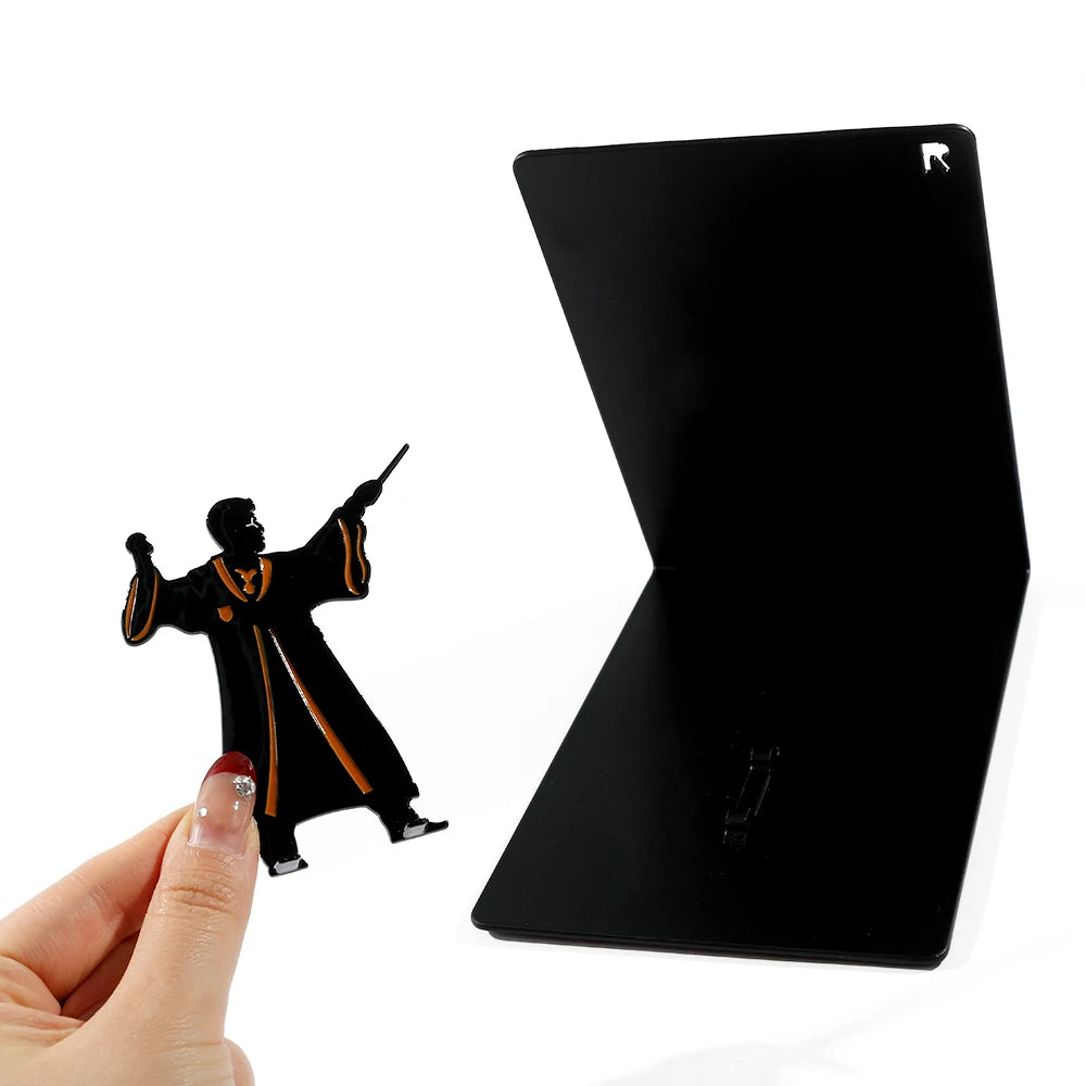 Harry Potter Range Book Ends for Fan Collection Heavy Duty Metal Bookends Office Desktop for Book Lovers Office Supplies
