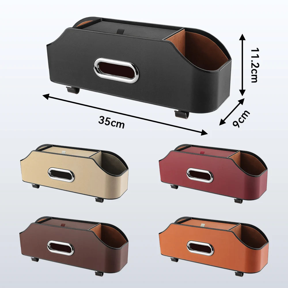 Car Tissue Box Cup Holder Backseat Seat Back Storage Multifunctional Bag Accessories For Jeep Cherokee COMPASS RENEGADE
