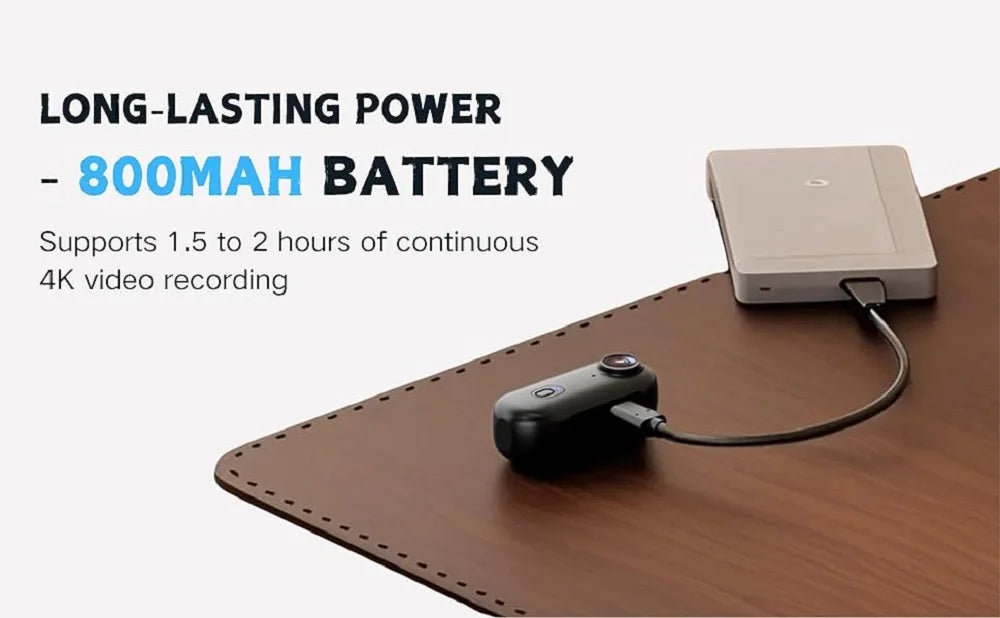 POV 4K Magnetic Body Cam Small Wireless Action Camera Magsafe Vlogging Recorder YouTube Sports Ultra Portable Smart Pro Camera