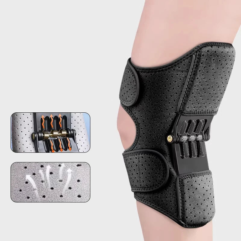 Knee Protection Knee Booster Power Support Knee Pads Assisted Walking Device Patellar Support Knees Pad Stabilizer Support