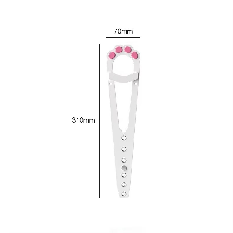 Adjustable Pet Door Latch Strap for Cat Access