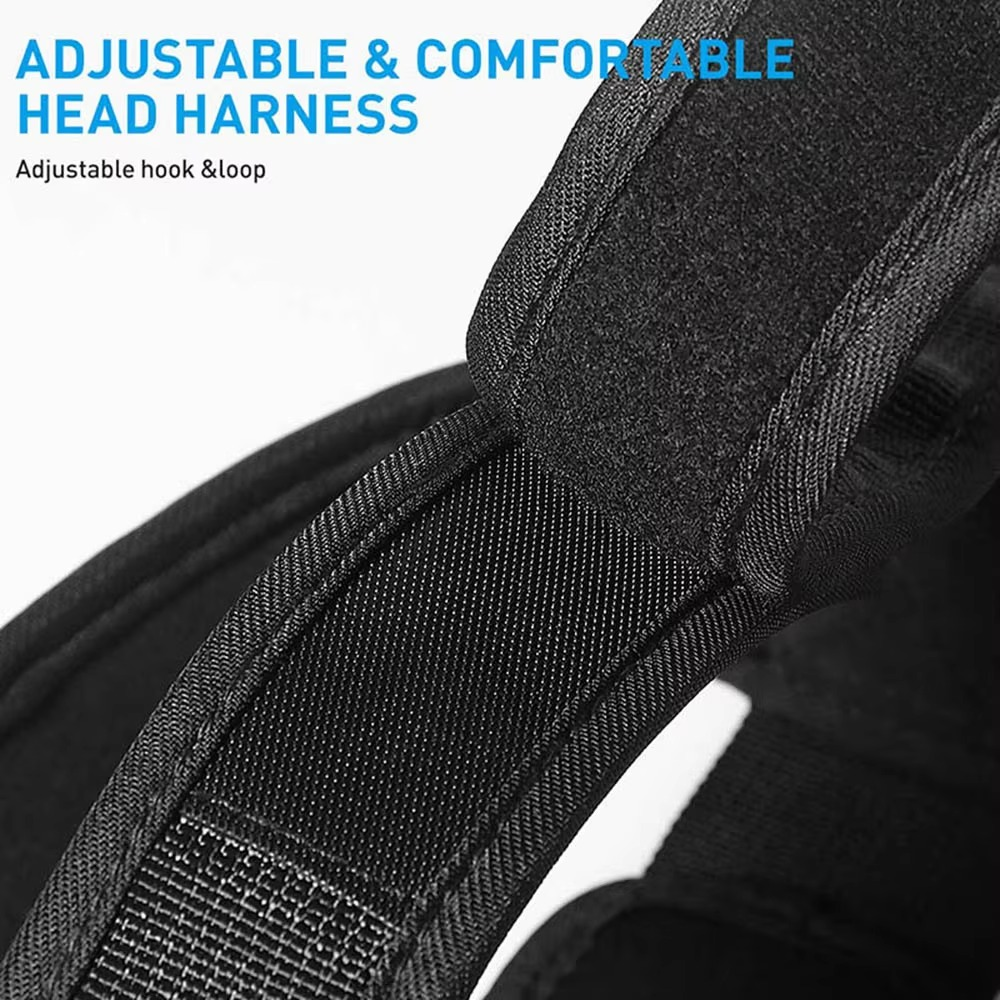 Head Neck Training Head Harness Body Strengh Exercise Strap Adjustable Neck Power Training Weight Bearing cap