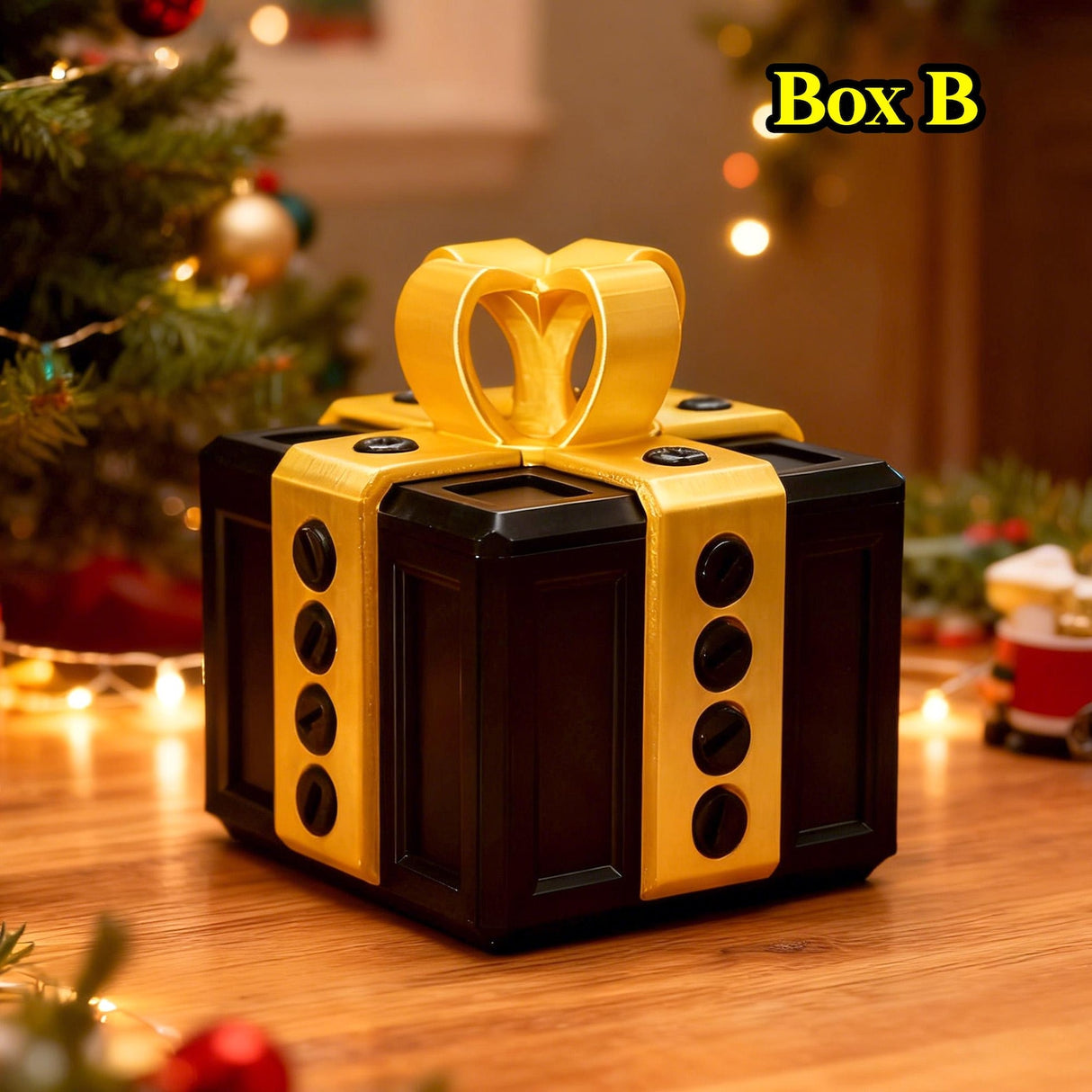 The Annoying Present with Middle Finger in A Box Gift Box with Screws Prank Surprise Pop-Up Novelty Funny Gifts for Adult Toys