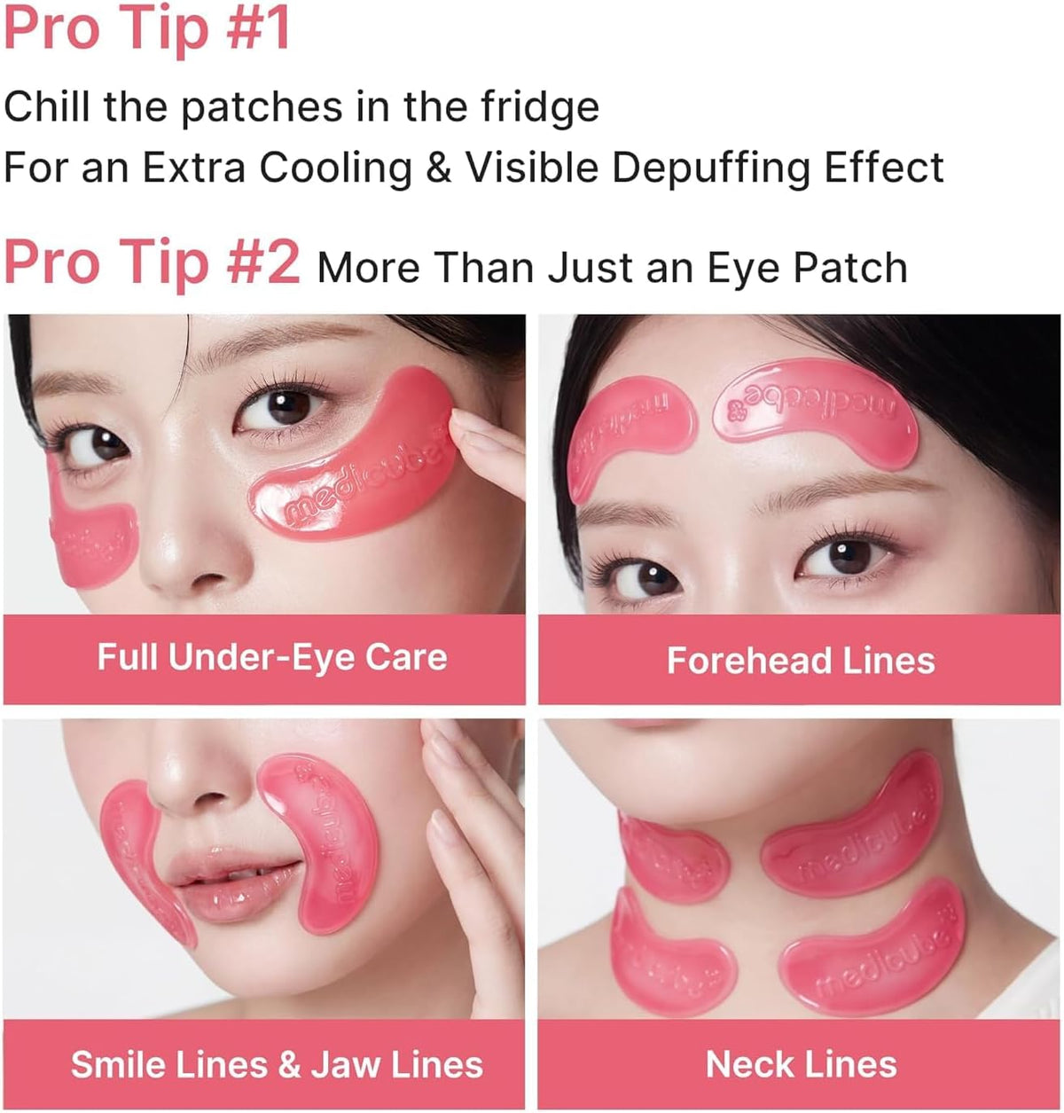 PDRN Pink Collagen Jelly Eye Mask – 50 Pairs