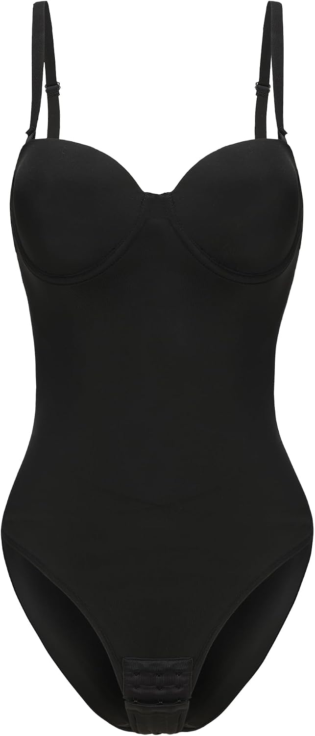 Women’s Shaping Bodysuit with Removable Straps