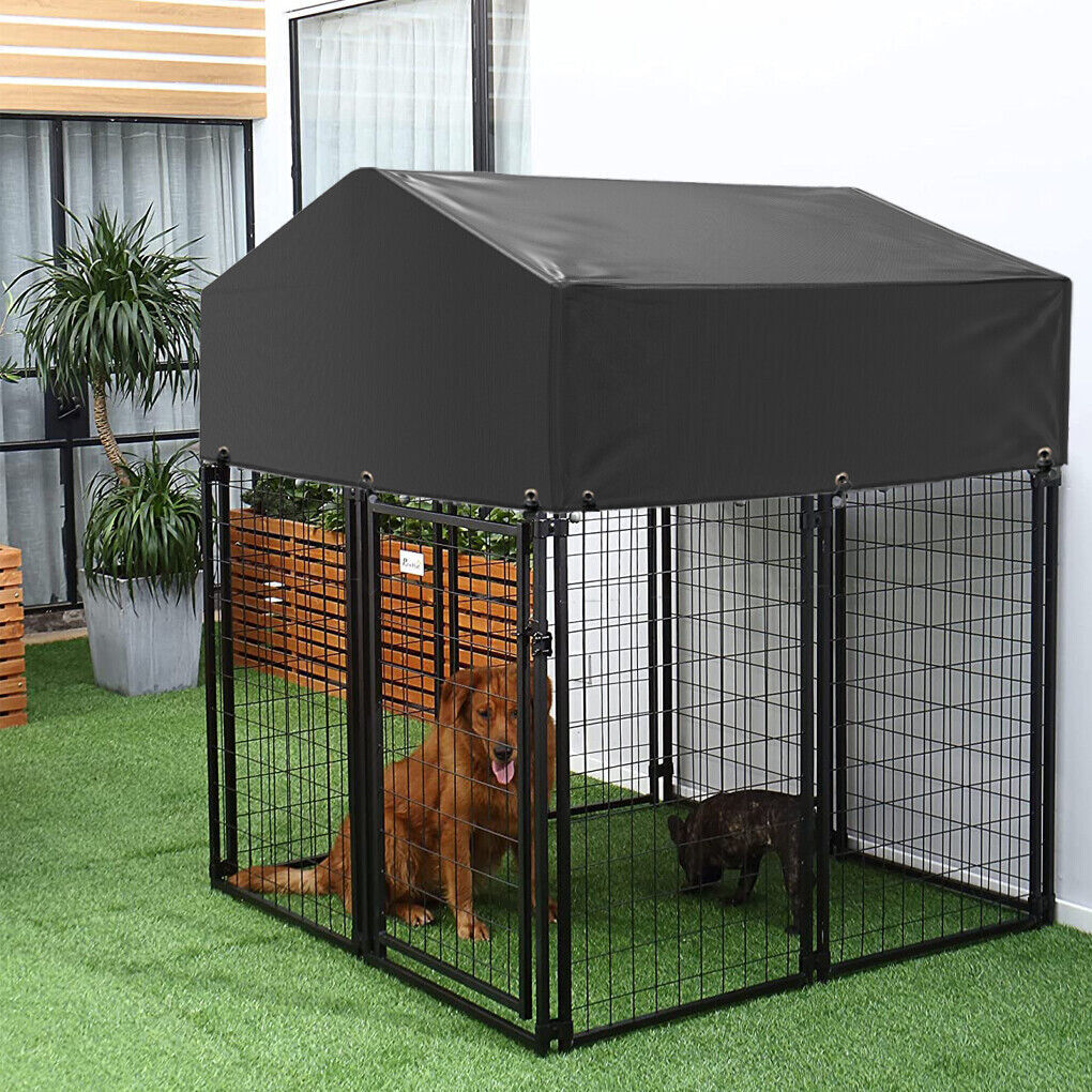 Galvanised Steel Pet Enclosure with Oxford Cover – 3 Sizes