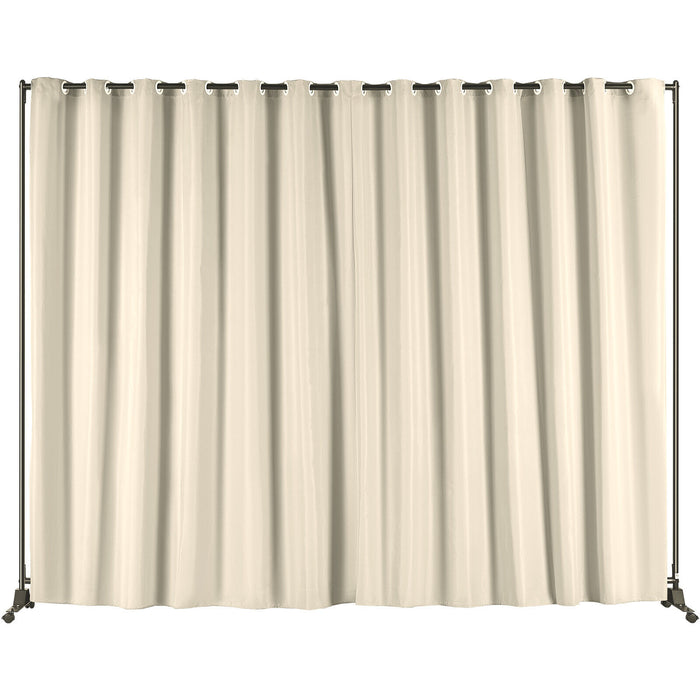 301 × 240 cm Rolling Curtain Room Divider – 2 In-Stock Colours