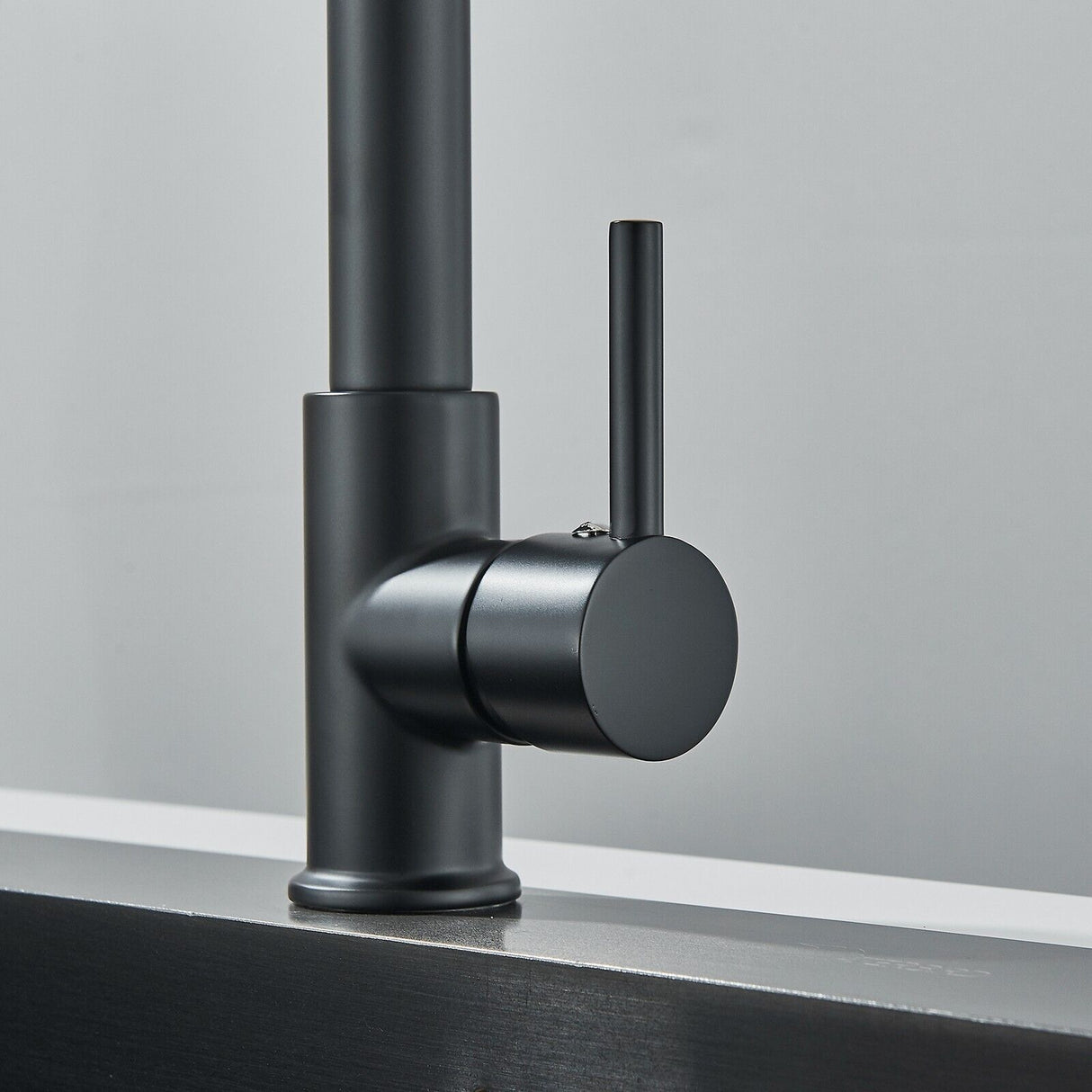 Kitchen Sink Mixer Taps Pull Out Laundry 360° Swivel Faucet Tap Black AU