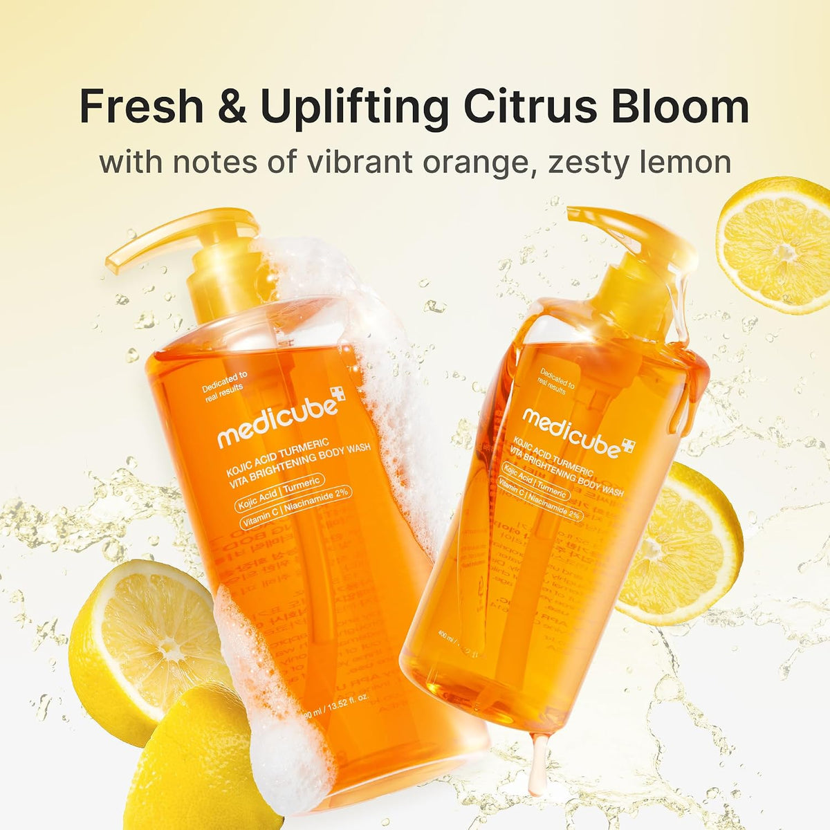 Turmeric & Kojic Acid Hydrating Body Wash – 400 ml