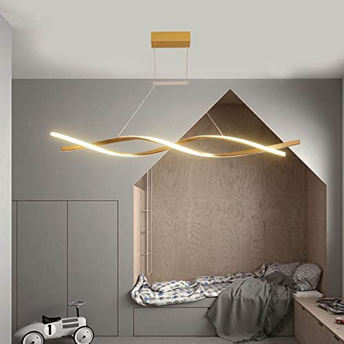 Modern Led Chandelier Lighting Creative Pendant Lamps for Ceiling of The Island Table Top Bar Office Bedroom Kitchen Living Room ( L80CM Pendant)