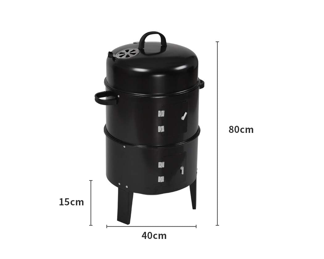 3in1 Charcoal BBQ Grill