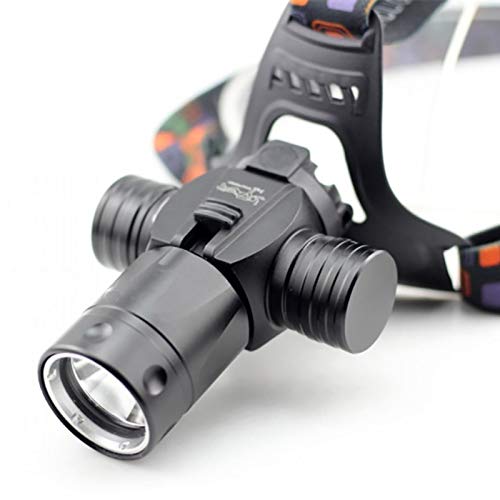 Aluminum Waterproof Diving Swimming Hiking Camping Hunting Fishing Headlamp Underwater 1800 Lumen Safety Head Light Flashlight
