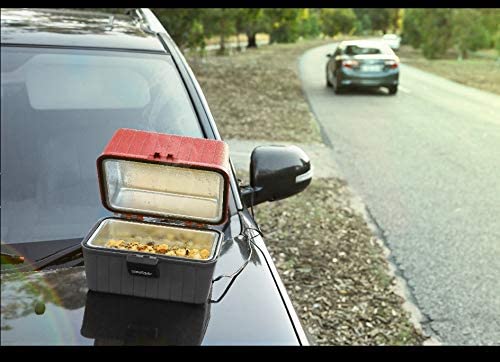 Portable Food Warmer 12 Volt - with Built in LED Light