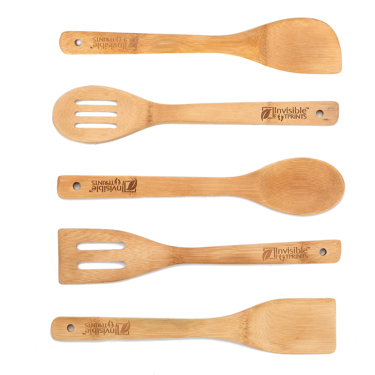 Invisible Footprints Bamboo Cooking Utensils