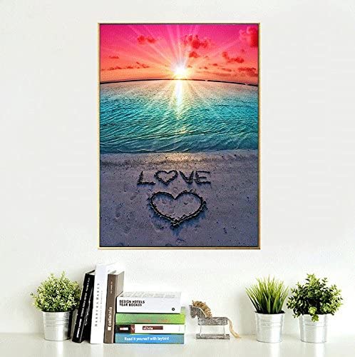 5D Sunset Love Diamond Painting