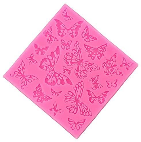 DIY Flower Butterfly Fondant Mold