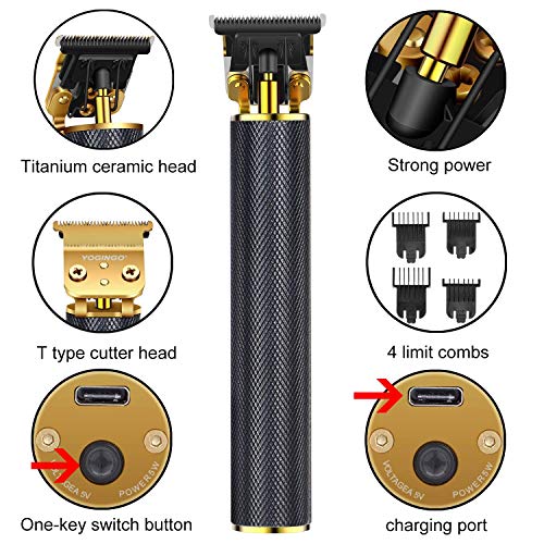 NAMTHEUN Hair Trimmer for Men, Black