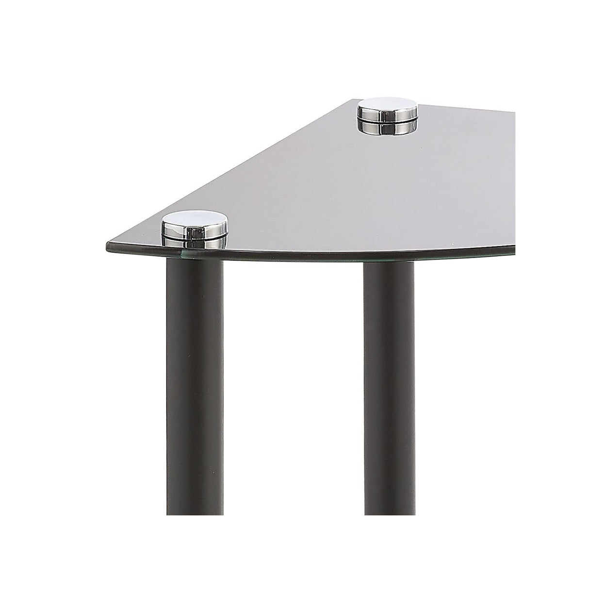 3 Tier Open Glass Shelves