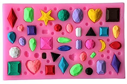 Mini Diamonds Jewel Cake Molds