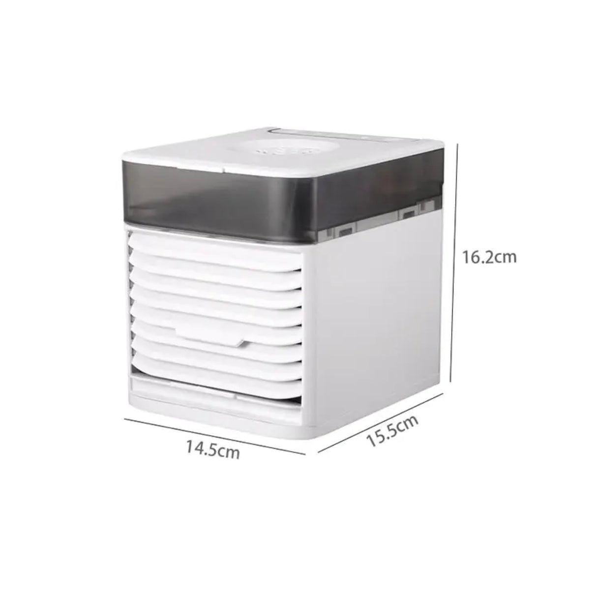 Portable Air Conditioners Fan, USB Personal Mini Air Cooler, Air Conditioner with LED Light, Personal Mini Evaporative Cooler for Office Small Room Car