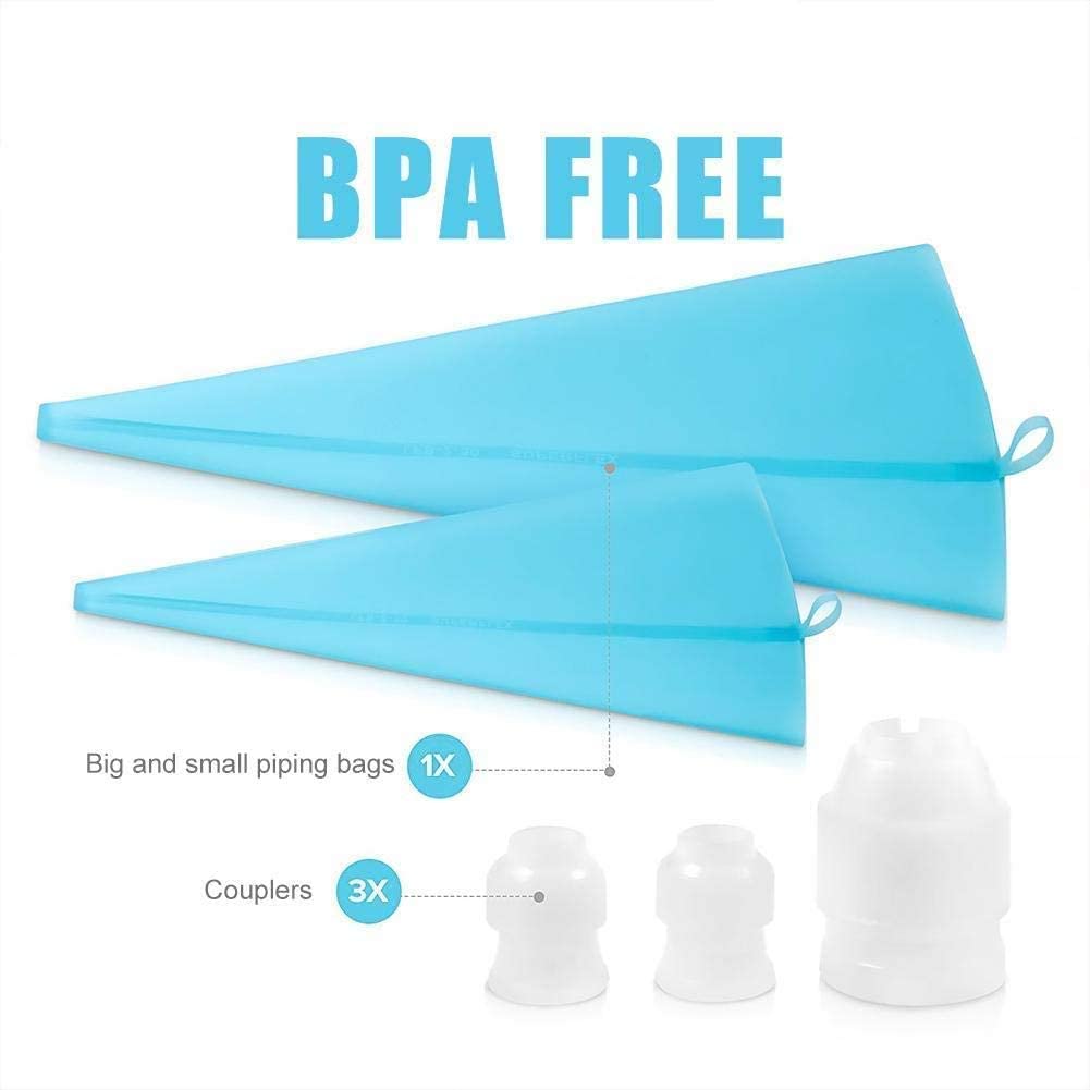 Cake Decorating Supplies,106 PCS Cake Decorating Tools Kit for Beginners,Kids and Cake Lovers, Brithday Cake Cookies Pastry Tools, With Cake Turntable, Cake Leveler & Slicer, Icing Spatula Smoother